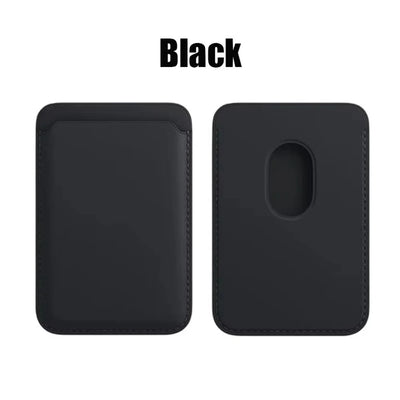 Magnetic Leather Wallet Case for iPhone 15Pro 14 13 16 Pro Max Magsafe Card Holder Luxury Phone Cover Protective Bag Accessories