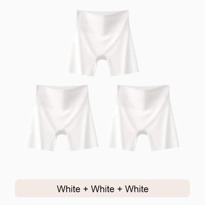 Female Boxer Shorts Plus Size Shorts Ice Silk Underwear for Women Women Seamless Panties Safety Short Pants Woman Girdle Brief