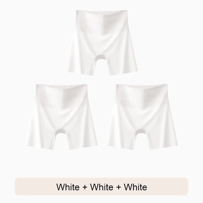 Underwear for Women Seamless Panties Women's Shorts Woman Girdle Brief Ice Silk Shorts Under the Skirt Safety Short Pants Summer