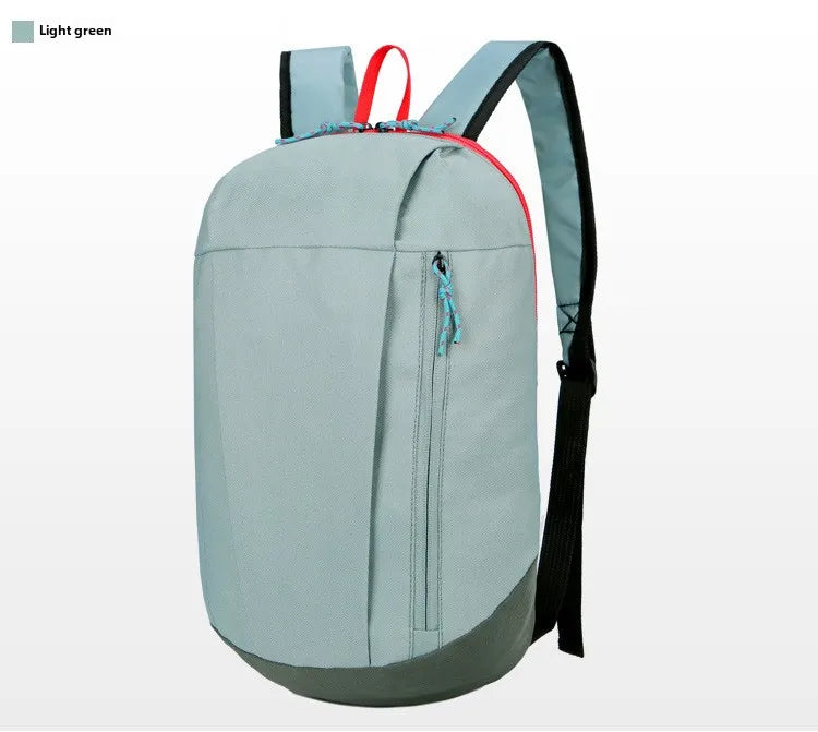 Mountaineering bag large capacity simple all-matching, fashionable, lightweight travel backpack, water splash resistant backpack