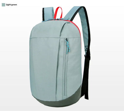 Mountaineering bag large capacity simple all-matching, fashionable, lightweight travel backpack, water splash resistant backpack