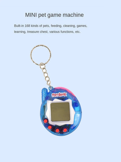 Retro Handheld Virtual Pet Game - Compact, Easy-to-Use, Interactive Fun - Perfect Gift for Holidays & Gamers