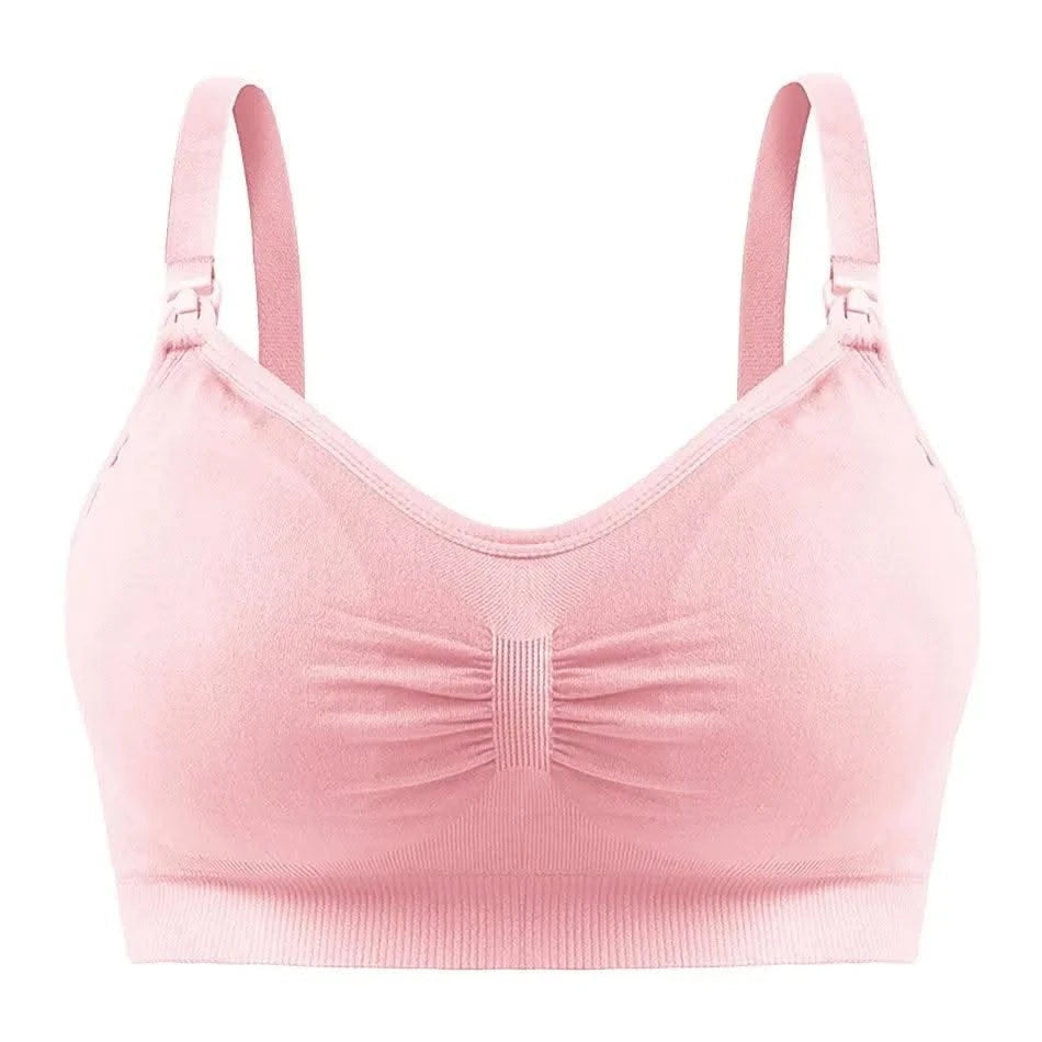 Maternity Bras Double Layer Seamless Bra Pregnancy Clothes Prevent Sagging Breastfeeding Women's Breathable lactancia Bra