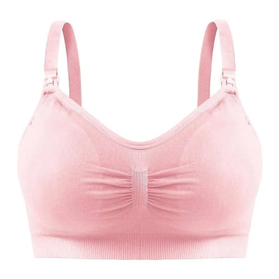 Maternity Bras Double Layer Seamless Bra Pregnancy Clothes Prevent Sagging Breastfeeding Women's Breathable lactancia Bra
