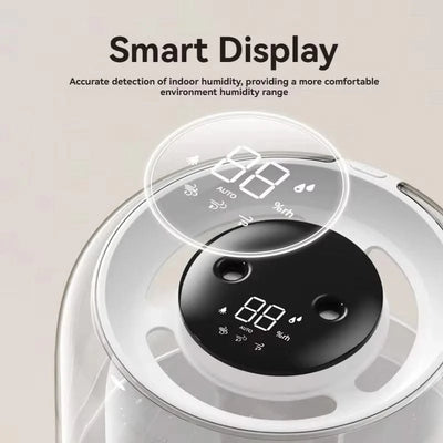 Humidifier 3.8L Large Capacity USB Dual Spray with Night Light Digital Display Aroma Diffuser Home Office Bedroom