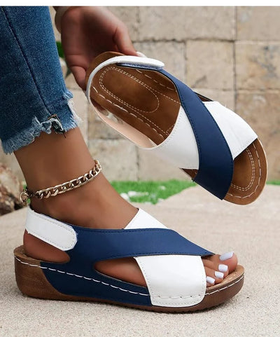 Summer Sandals Shoes Women Party Sandals For Women Outdoor Sandals Ladies Wedge Walking Shoes Beach Female Sandal Women Footwear