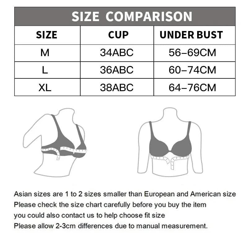 Women's Full Cup Seamless Bras Wide Straps Adjustable Underwear Women Big Breasts Bra Female No-wire Trace-Free Underwear