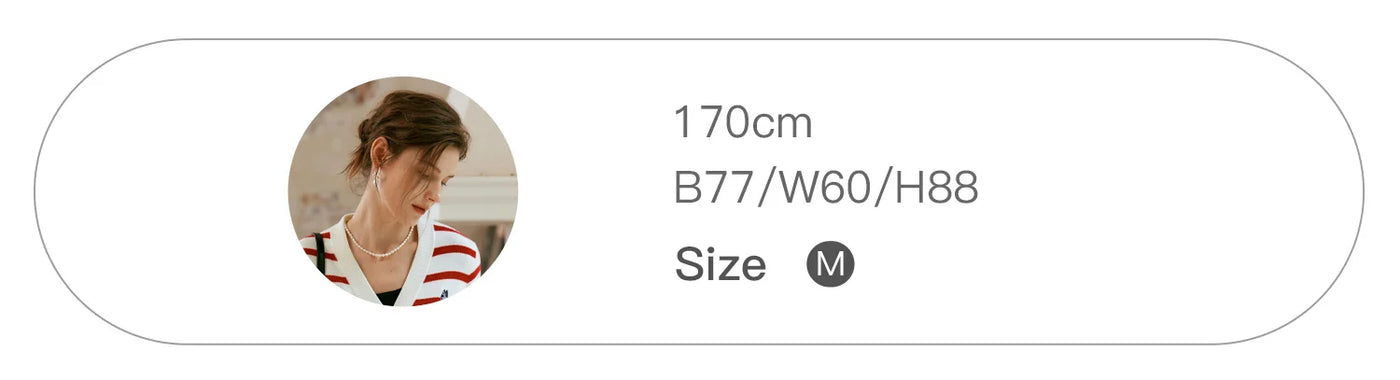 OLrain Wool Blend Striped Cardigan Women 2025 Spring Commute Embroidery V Neck Long Sleeve Chic Button Knitwear M56QZ86390