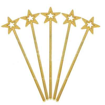 Sticks Fairy Wands Plastic Bar  Toy Prop Star Magic Wand For Girl Kid's Gift Party Supply  Easter  Halloween Costume Cosplay