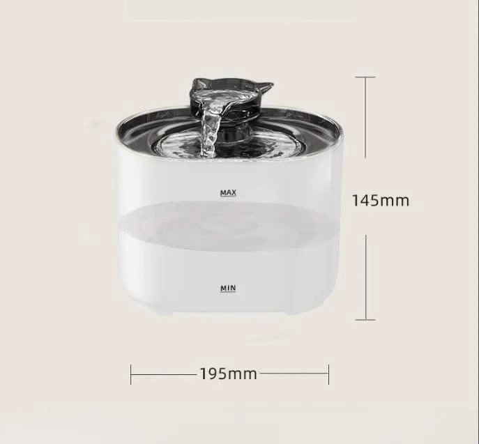 Pet water dispenser intelligent sensor cat water dispenser automatic circulation filtration water drinking  Australia Plug C004
