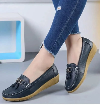 Women Slip On Loafers flat shoes Women Moccasins Casual Sneakers