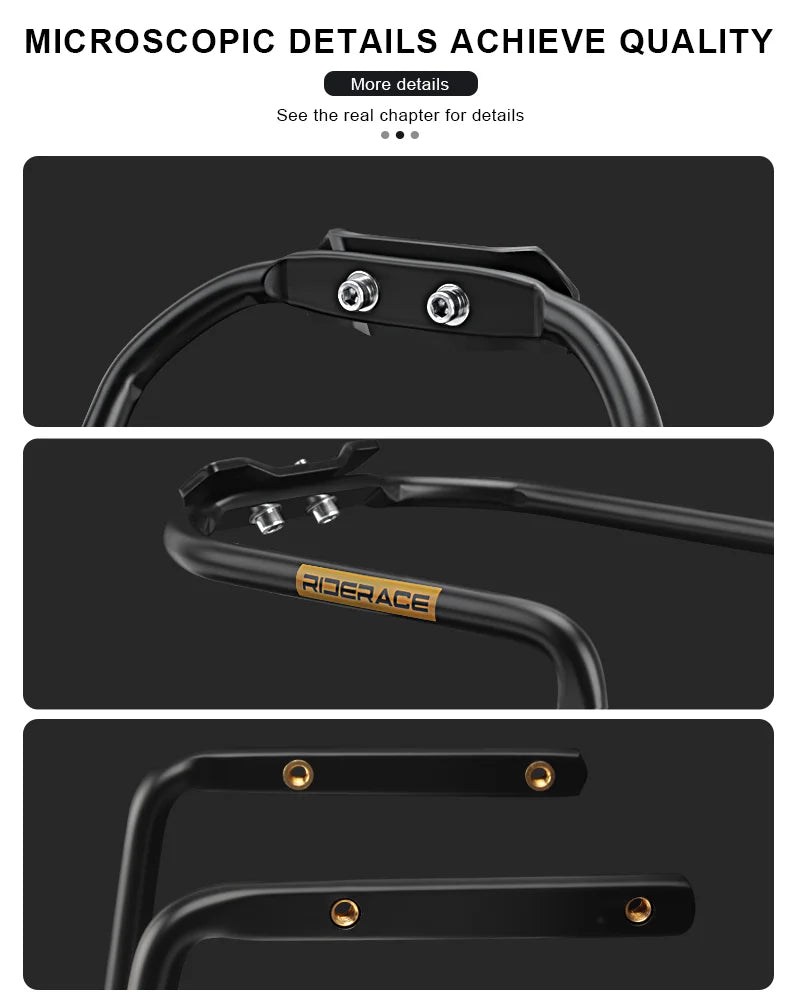 Bicycle Saddle Stabilizer Bracket Rear Seat Aluminum Alloy Holder MTB Road Bike Luggage Rack Rear Seat Mount Cycling Accessories