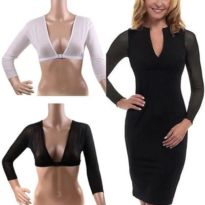 Women Bottom Sleeve Tops Fashion Front Button Long-sleeved T-shirt Mesh Top