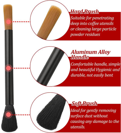 Coffee Grinder, Coffee Machine Cleaning Brush, Professional Coffee Grinder Brush for Bean Coffee Tools, Barista, Home Kitchen
