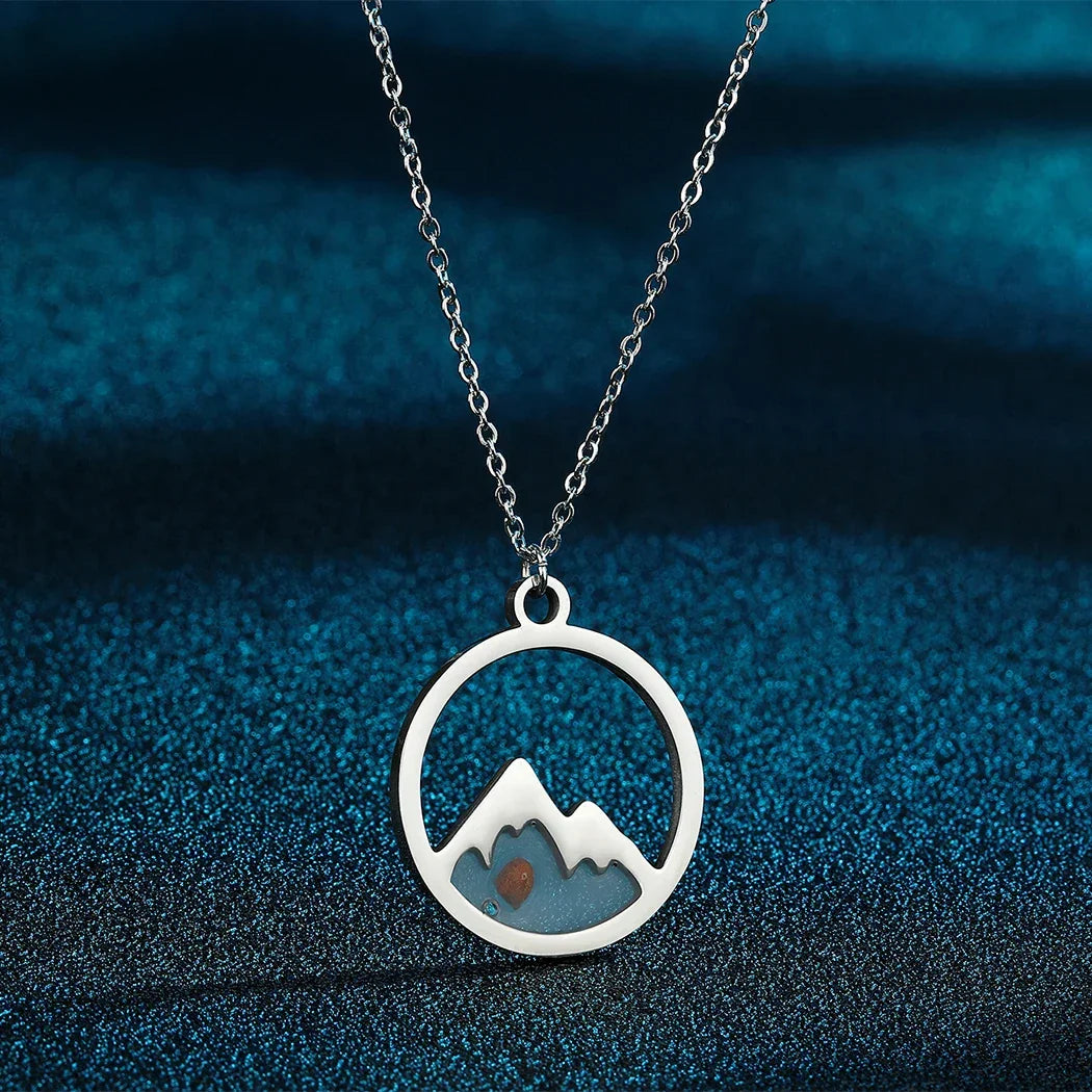 Stainless Steel Dainty Mustard Seed Necklace Move Mountains Christian  Tiny Christian  For Women