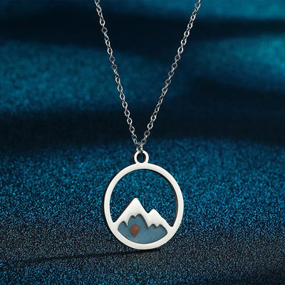 Stainless Steel Dainty Mustard Seed Necklace Move Mountains Christian  Tiny Christian  For Women