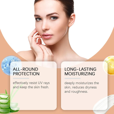 Sunscreen Cream Spf 50+ UV Protective Reduce Dryness Oil Control Anti Oxidant Nourishing High Sun Protection Sun Isolation Cream