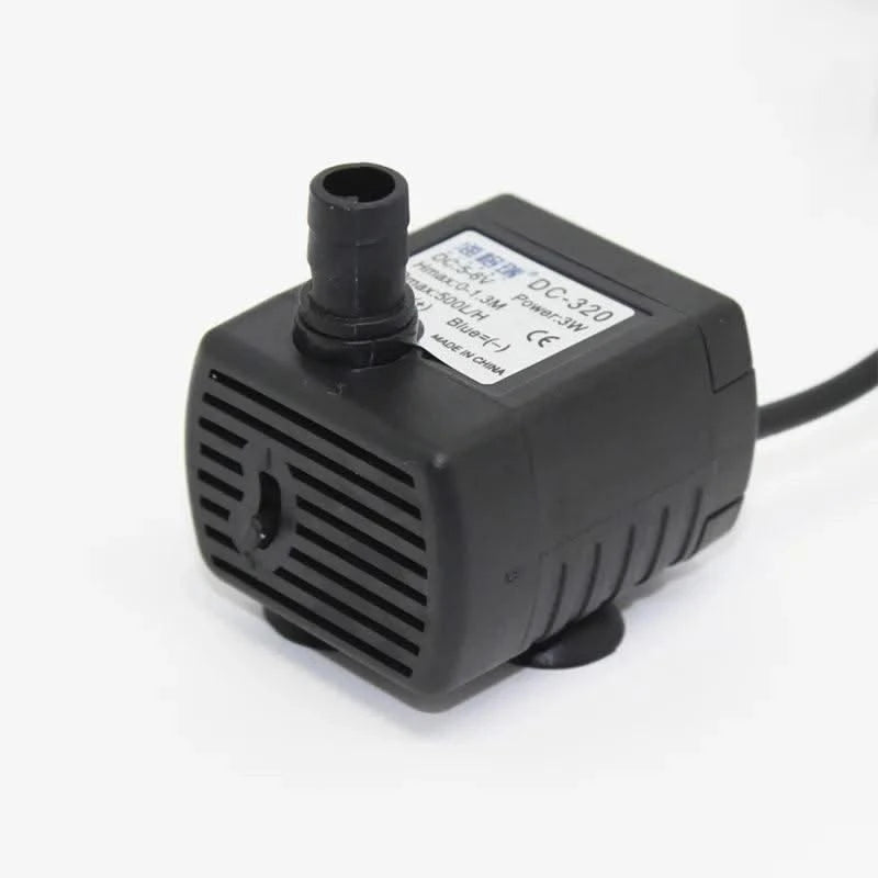 USB Pet Water Dispenser Water Pump Small 3W Landscaping Circulating Submersible Fish Tank Garden 1Pc 5V 6V