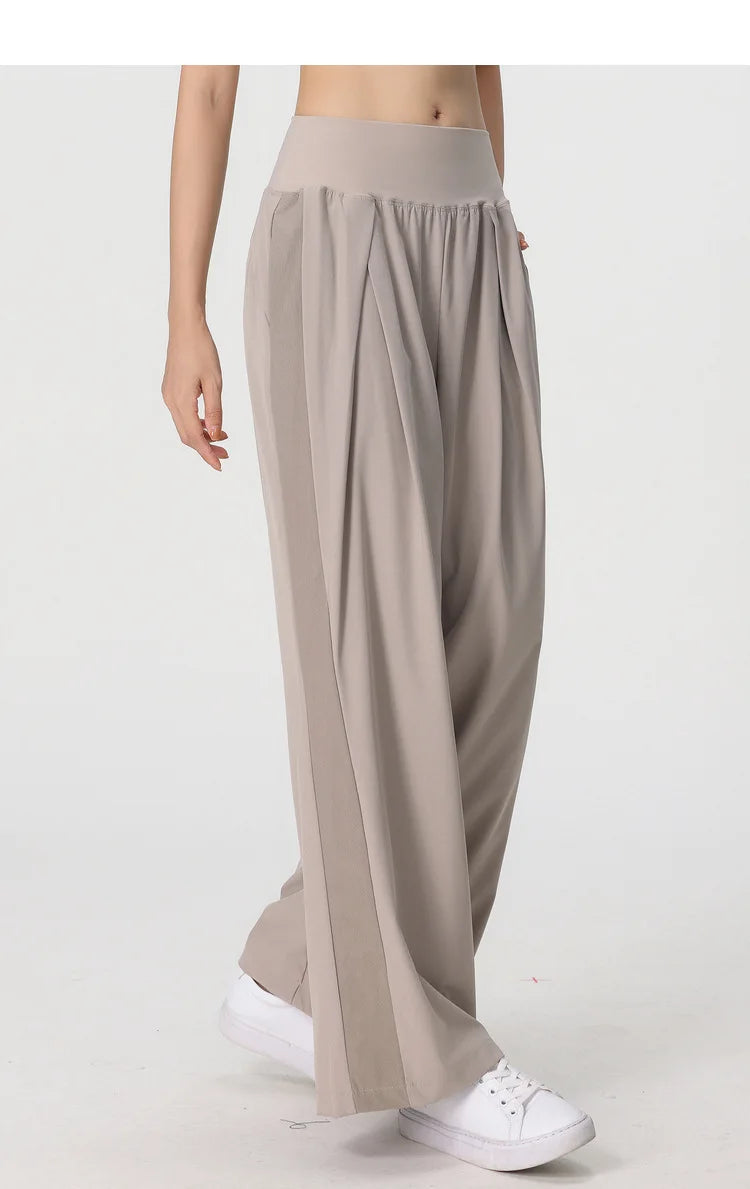 Women Wide Leg Pants Loose Fitness Yoga Pants 2024