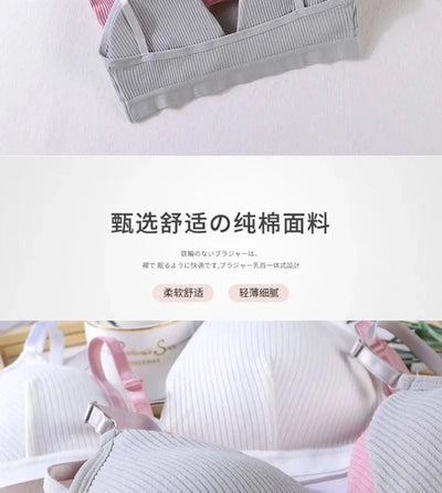Women Yoga Sports Bras Triangle Cup Underwear