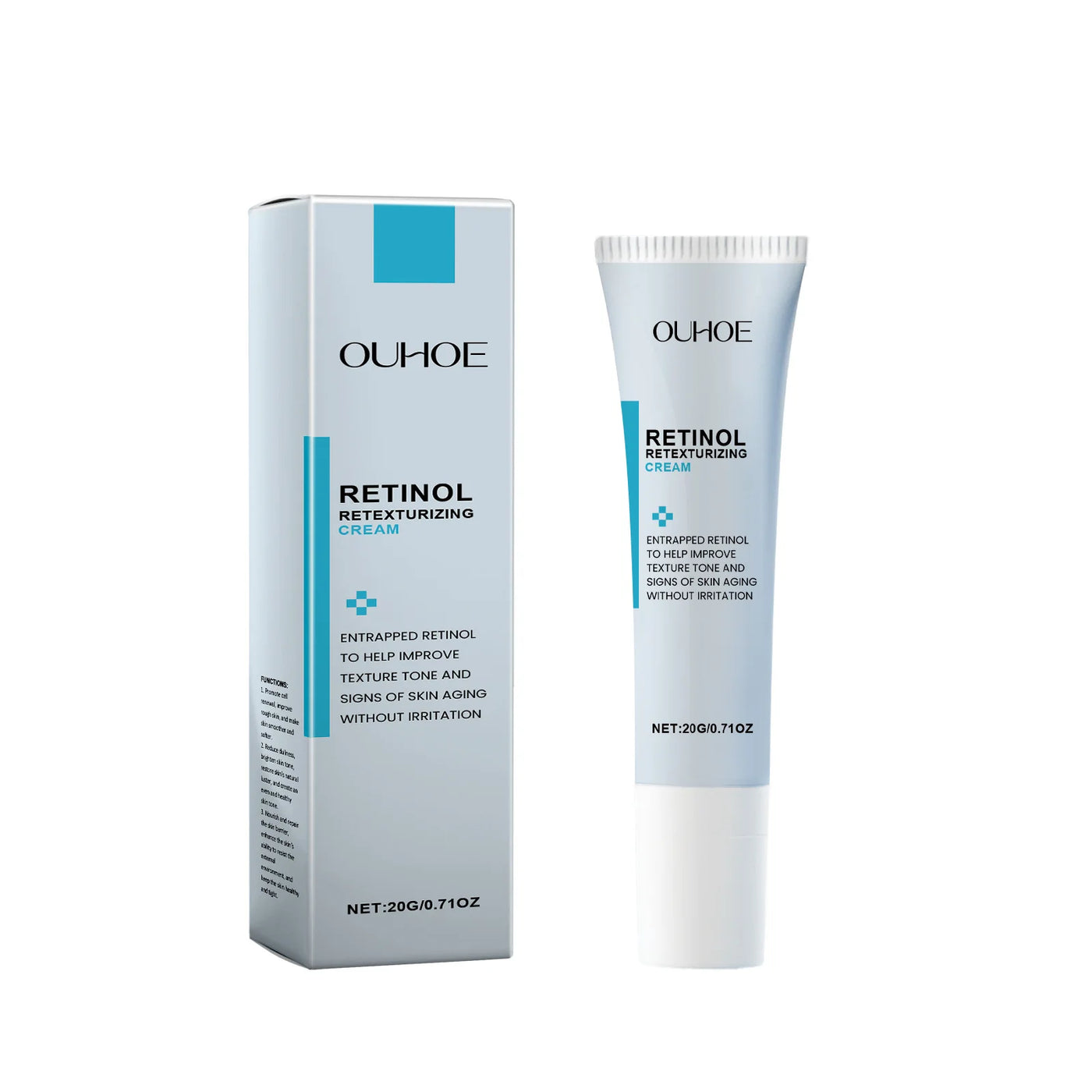 Retinol Wrinkle Removing Cream Firming Moisturizing Improve Dullness Glowing Skin Care Soothing Refreshing Face Repairing Cream