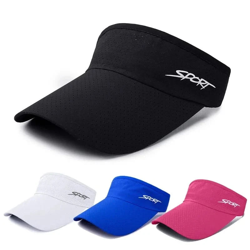 Quick-dry Women Sun Hat Sports Running Teenager Visor Cap Big Brim Men Baseball Cap Outdoor Women Summer Hats