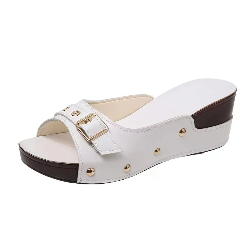 Women Sandals 2023 Fashion Wedges Shoes For Women Slippers Summer Shoes With Heels Sandals Flip Flops Women Beach Casual Shoes