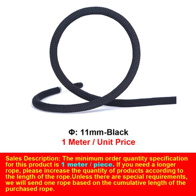 Φ:9mm-14mm,Static Ropes For Outdoor Climbing, High-Altitude Operation, Rapid Descent, Safety Rope, Various Specifications,P738