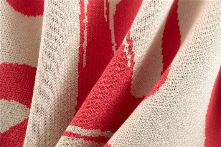 Spring Autumn 3 Piece Women Tracksuits Fashion Knitted Pant Set Ladies Sweater Suit Vintage Fashion Ladies 3 Piece Set