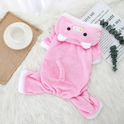 Pet Dog Clothes for Small Dogs Fleece Dog Costume Puppy Cats Chihuahua Clothing Pet Jumpsuit French Bulldog Clothes Pets Hoodies