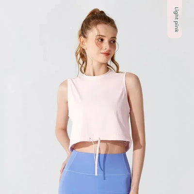 Women's Workout Vest  Fitness T-Shirt Yoga Running Shirt Breathable Loose Summer Sports Activewear Gym Tanks Woman's Clothes