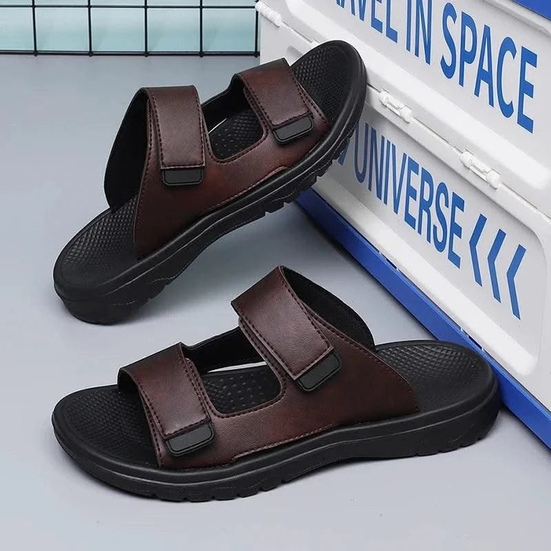 Genuine Mens Slipper Man Luxury 2024 Comfortable Man Sandal Super Copy Shoes for Men 2024 Summer Shoes Sale Summer Men's Sandals