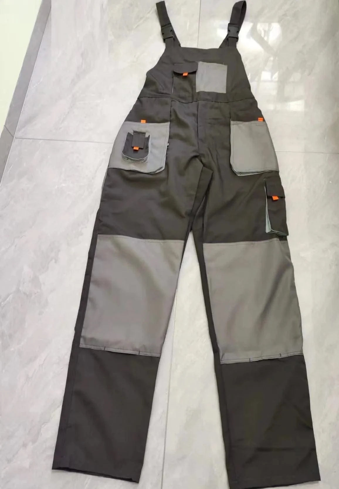 Bib Overalls Men Work Clothing Plus Size Protective Coveralls Strap Jumpsuits Multi Pockets Uniform Sleeveless Worker Pants 5xl