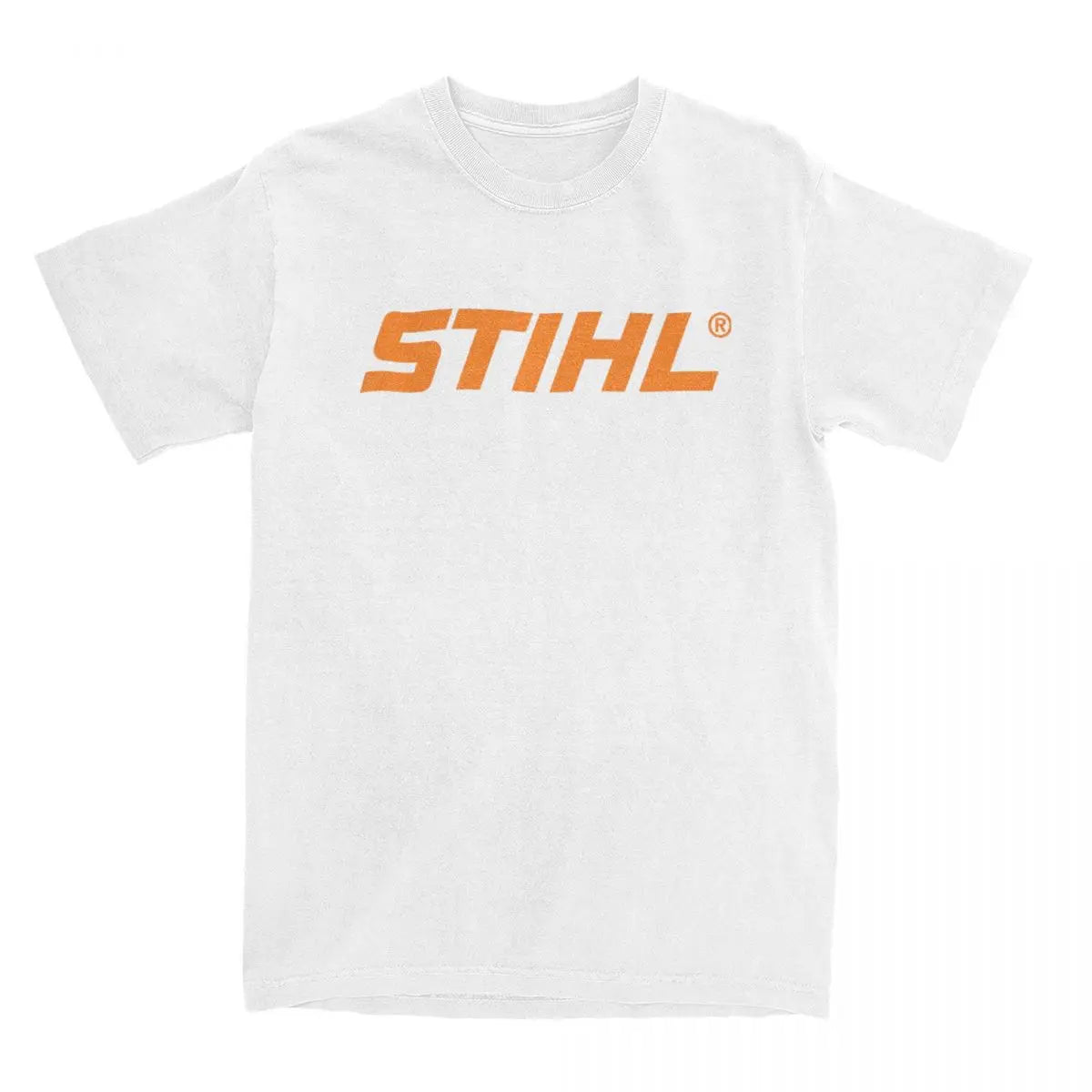 Men Electric Tool T-Shirts Stihls Logo Cotton Top Tees Summer Funny Short-Sleeve T Shirt O Neck Leisure Casual Tshirt Big Size