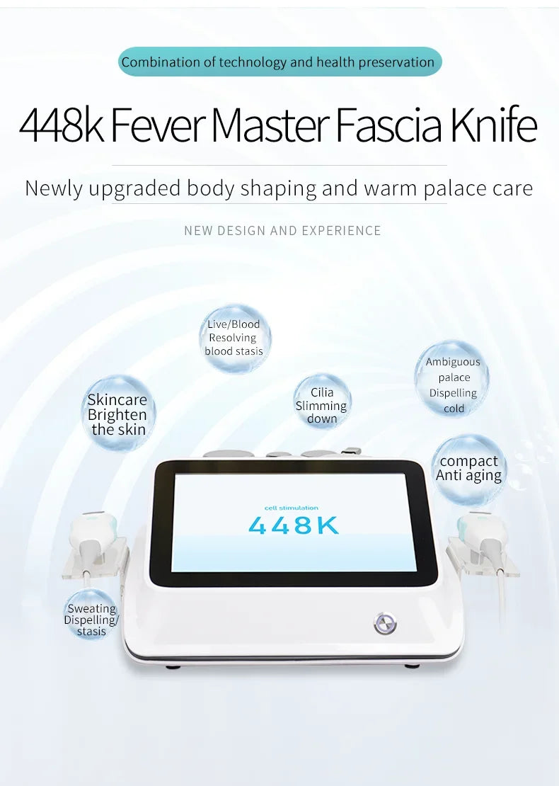 Belly Slimming Instrument 448k Home Use Beauty Equipment Skincare and Sculpting Machine for Beauty Care