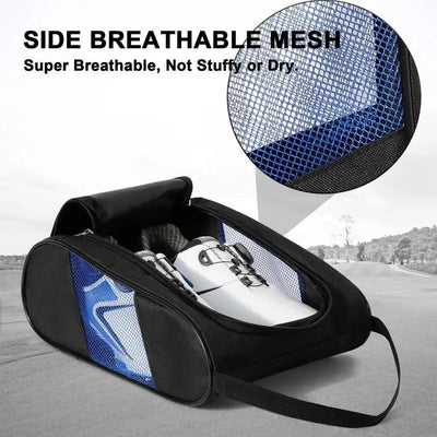 Golf Shoes Bag Athletic Golf Shoe Bag Outdoor Golf Bags Travel Shoes Bags Team Shoe Bag Waterproof Golf Supplies Accessories