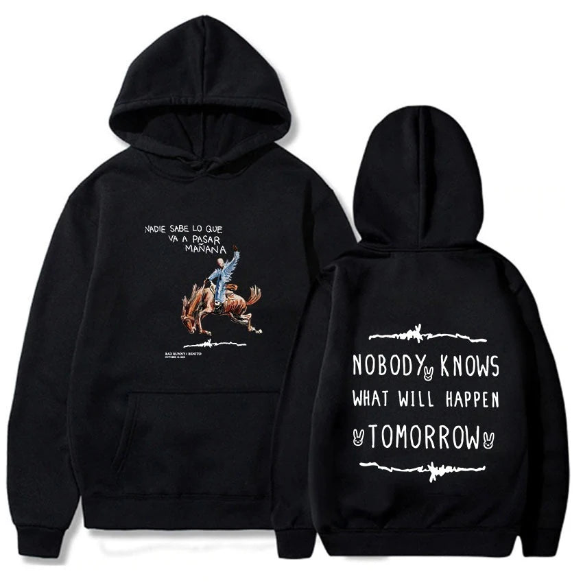 25 New Men's and Women's Sweatshirts New Album Printed Hoodies Autumn Hooded Sweatshirts Sportswear Multi-functional Casual Tops