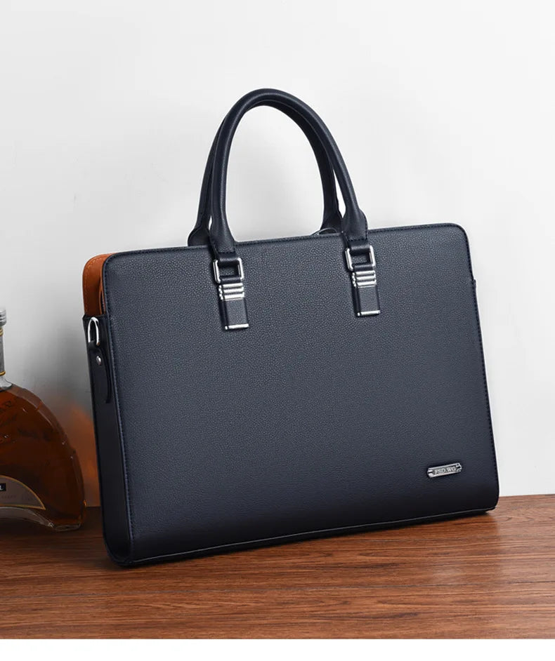 Men Business Briefcase for Husband Shoulder Bag MaLE Laptop Briefcases Bags Large Capacity Men's Handbag Bolso Grande Mujer