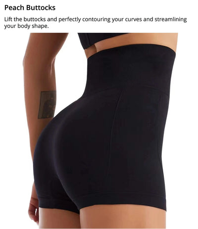 Activewear Women High Waist Workout Yoga Shorts
