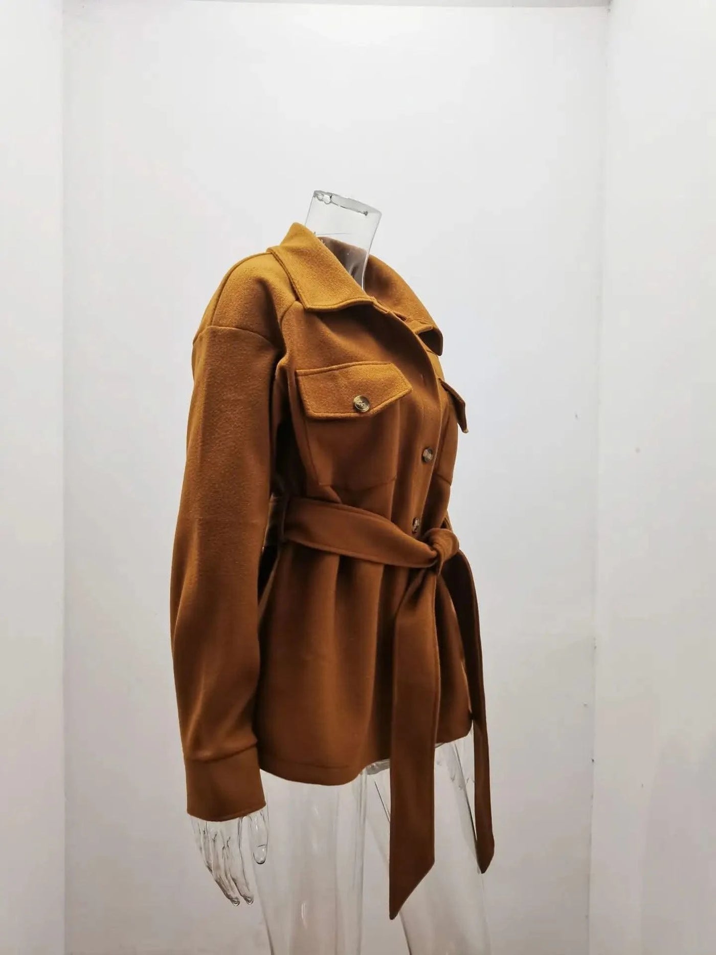 Women Fashion Jacket Thickened Windproof Thermal Coats Versatile Daily Wear