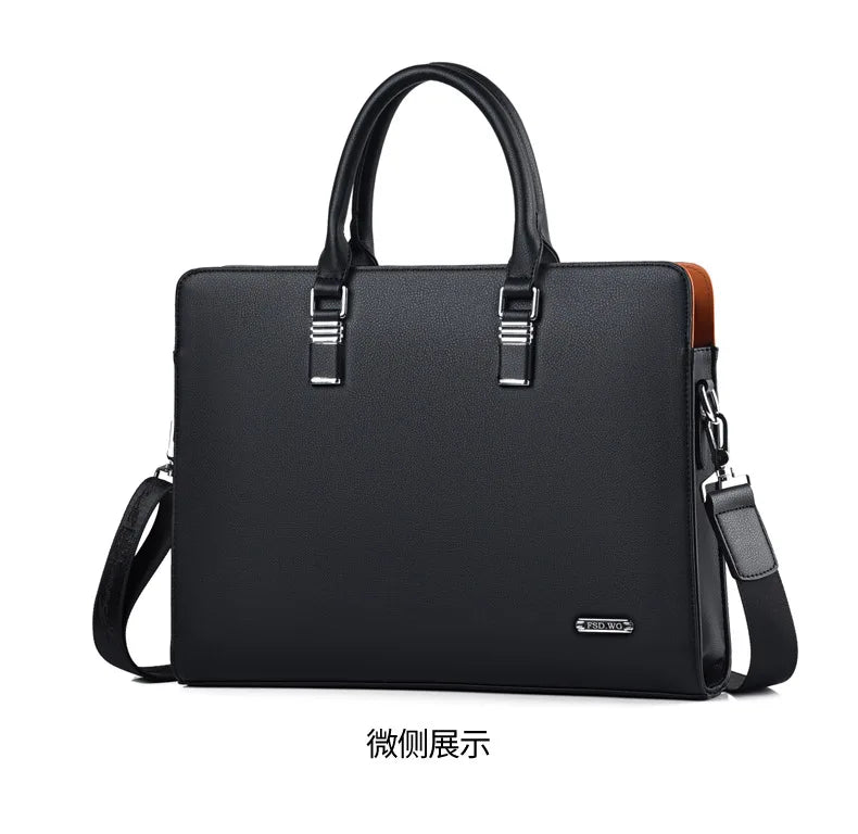 Men Business Briefcase for Husband Shoulder Bag MaLE Laptop Briefcases Bags Large Capacity Men's Handbag Bolso Grande Mujer