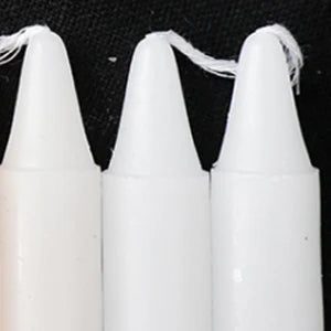 Emergency Lighting Candle, Red, White, Yellow, 2cm Diameter, 21cm Height, Worship Sacrifice, Romance Pray, 10Pcs per Lot