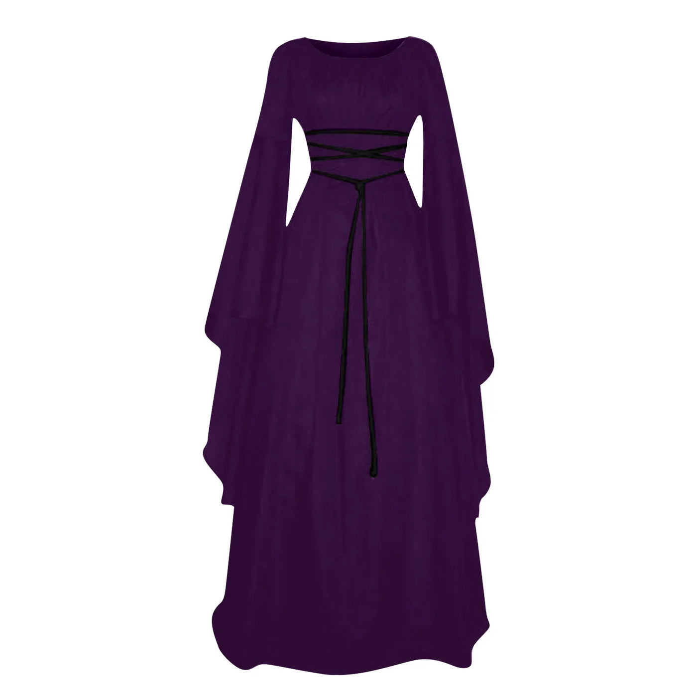 Women Dresses Vintage Medieval Cosplay Costume Ghost Witch Vampire Gothic Dress Halloween Christmas Masquerade Party Dress