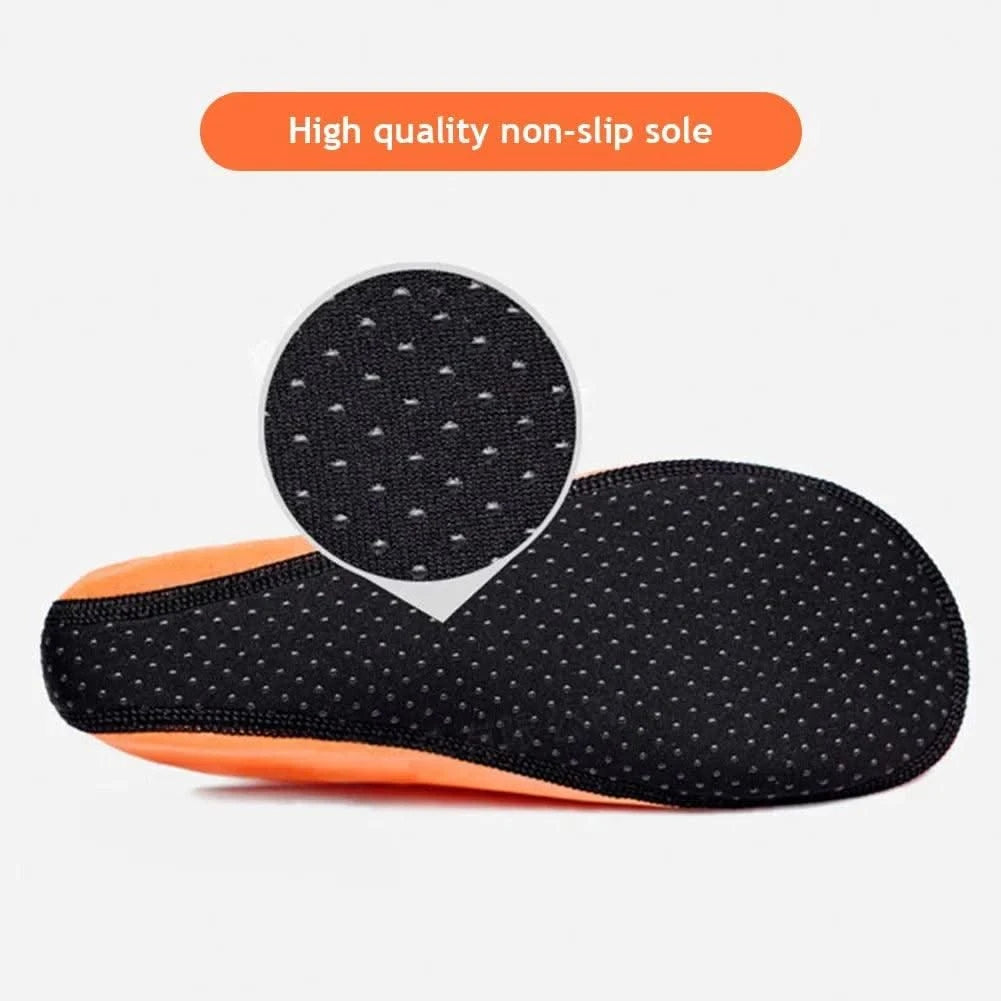Unisex Water Shoes Swimming Diving Socks Summer Aqua Beach Sandal Flat Shoe Seaside Non-Slip Sneaker Socks Slipper for Women Men