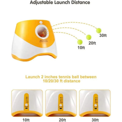Ball Launcher For Dogs With 12 Tennis Ball， Ball Launcher, Dog Toys