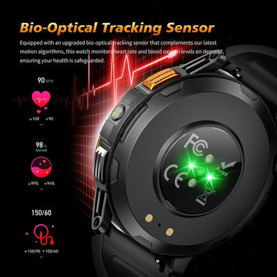 2025 New For Xiaomi IOS Compass Outdoor Smart Watch Men 1.43'' HD AMOLED Screen GPS 400 Mah Battery Bluetooth Call SmartWatches