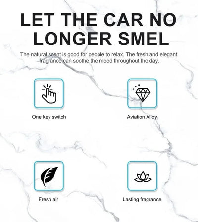 Luxury Car Fragrance Air Freshener Scent Diffuser Scent Essential Oils Diffuse Lasting Perfume Diffuser Car Interior Accessories