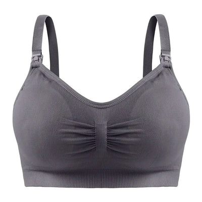 Maternity Bras Double Layer Seamless Bra Pregnancy Clothes Prevent Sagging Breastfeeding Women's Breathable lactancia Bra