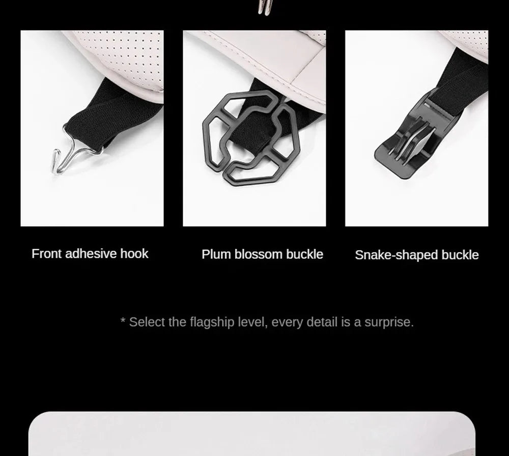 Suitable for Car Seat Cushions Rear Single-piece Mercedes-Benz BMW and Audi Ventilated and Breathable Four-season Seat Cushions