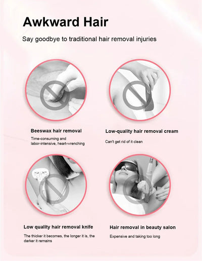 2 in 1 Electric Shaver For Women Body Armpit Leg Bikini Hair Remover Painless Facial Mustache Epilator Hair Trimmer Ladies Razor